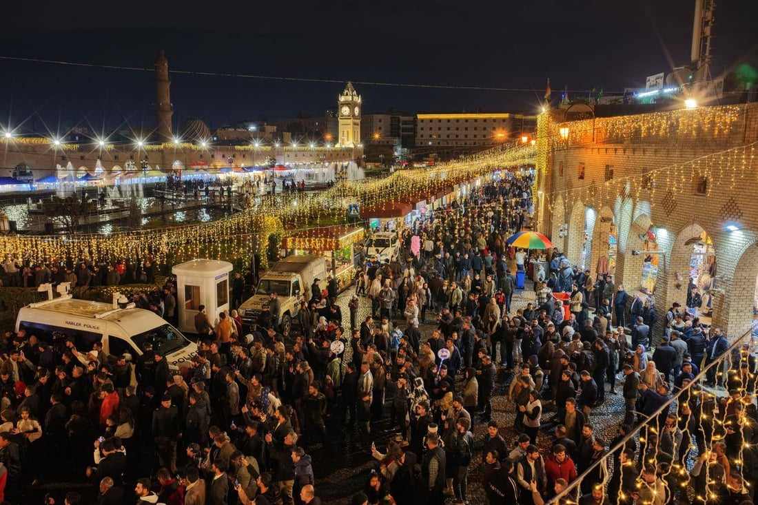 مام عەوڵا و نونو منداڵانیان خەنی كرد