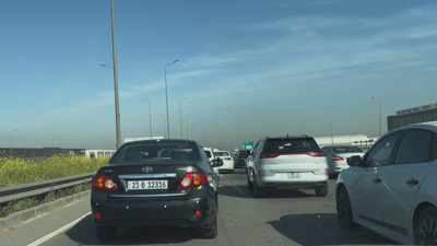 لە سەر شەقامی 120ـی هەولێر جەنجاڵییەکی زۆر هەیە