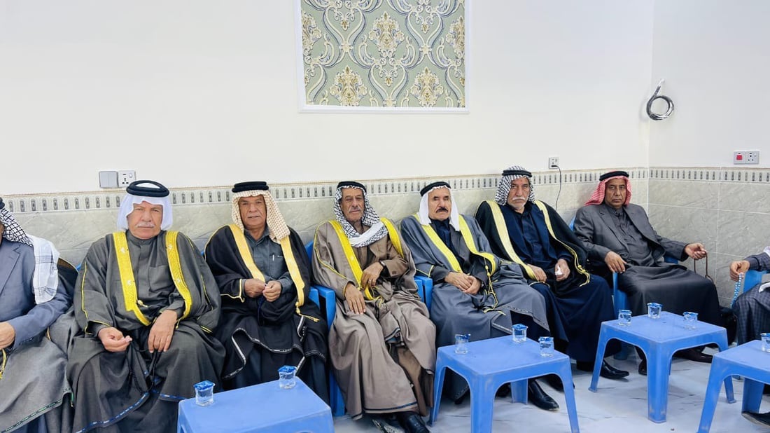 الشيخ أحمد مجباس الثامر يدلي بأول تصريح بعد اختياره زعيماً لـ “آلبوحشمة”