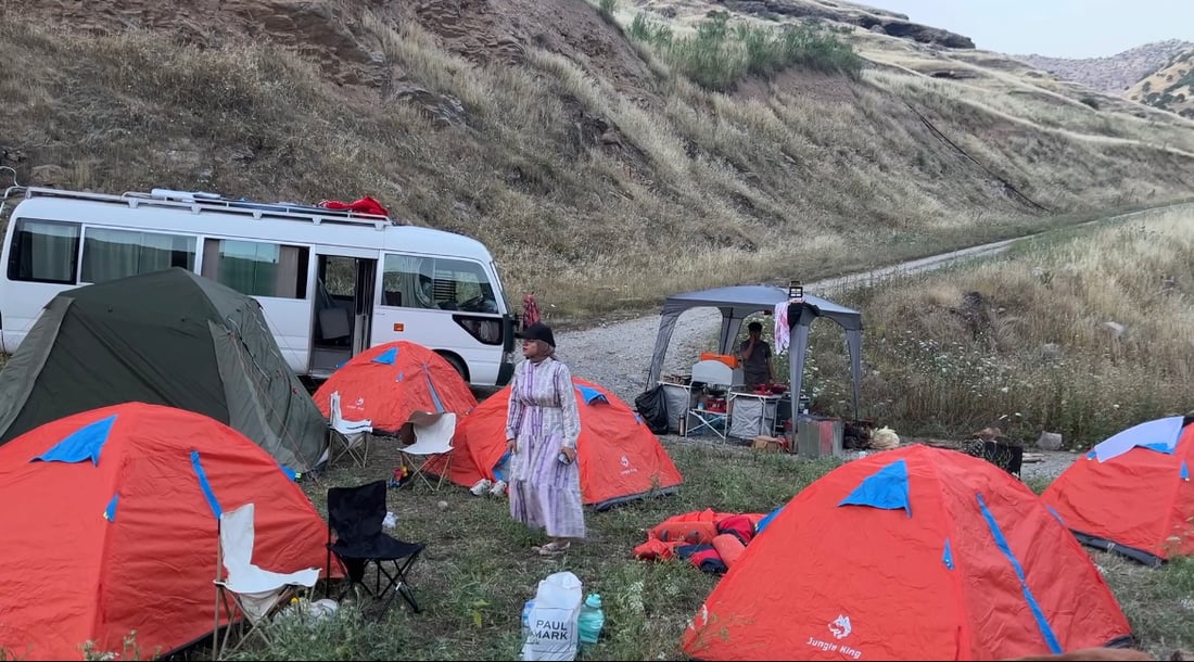 صور: شباب الجنوب يستكشفون حلبجة.. 3 أيام صمت إلا من صوت الطبيعة