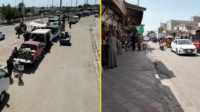 احتكاك حبايب في ميسان.. سوق قلعة صالح الجديد احتله أهل المجر