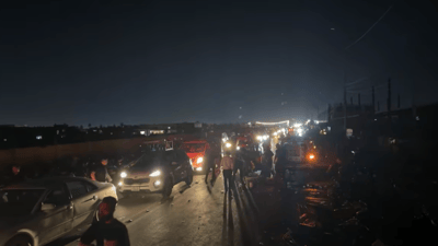 مباشر من أمام “هايبر ماركت الكوت”.. انتشار عسكري والأهالي مستمرون بالتوافد