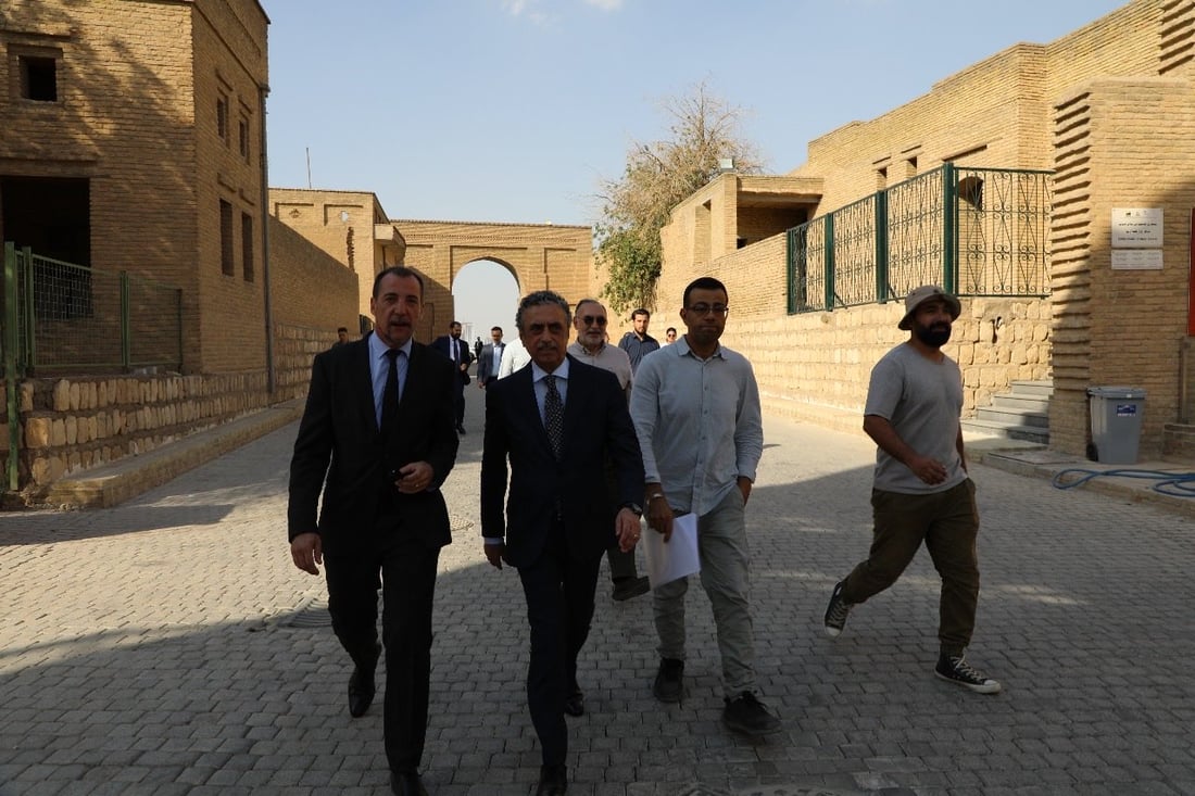 باريس في أربيل وأربيل في باريس.. القنصل والبرزنجي يدشنان مشروع القلعة الكبير