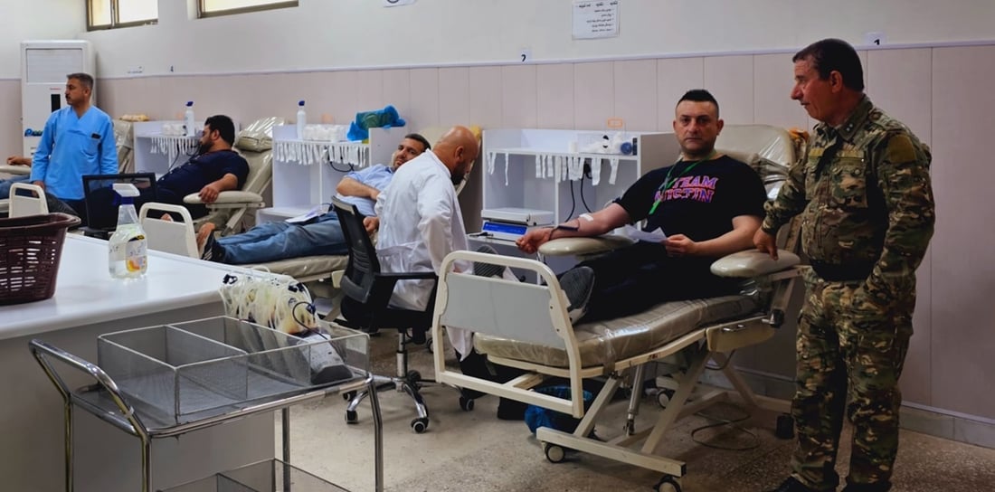 لە مانگی 5 هاوڵاتیانی سلێمانی 3895 بوتڵ خوێنیان بەخشیووە