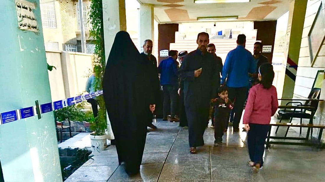 صور من الاقتراع شمال البصرة: نسب المشاركة 20% في قضاء المدينة