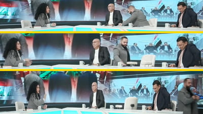 ستوديو سلمى يتوتر.. ممثل الحكيم يغادر غاضباً قبل مناقشة 