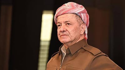 پەیامێک لە بارەگاى بارزانییەوە