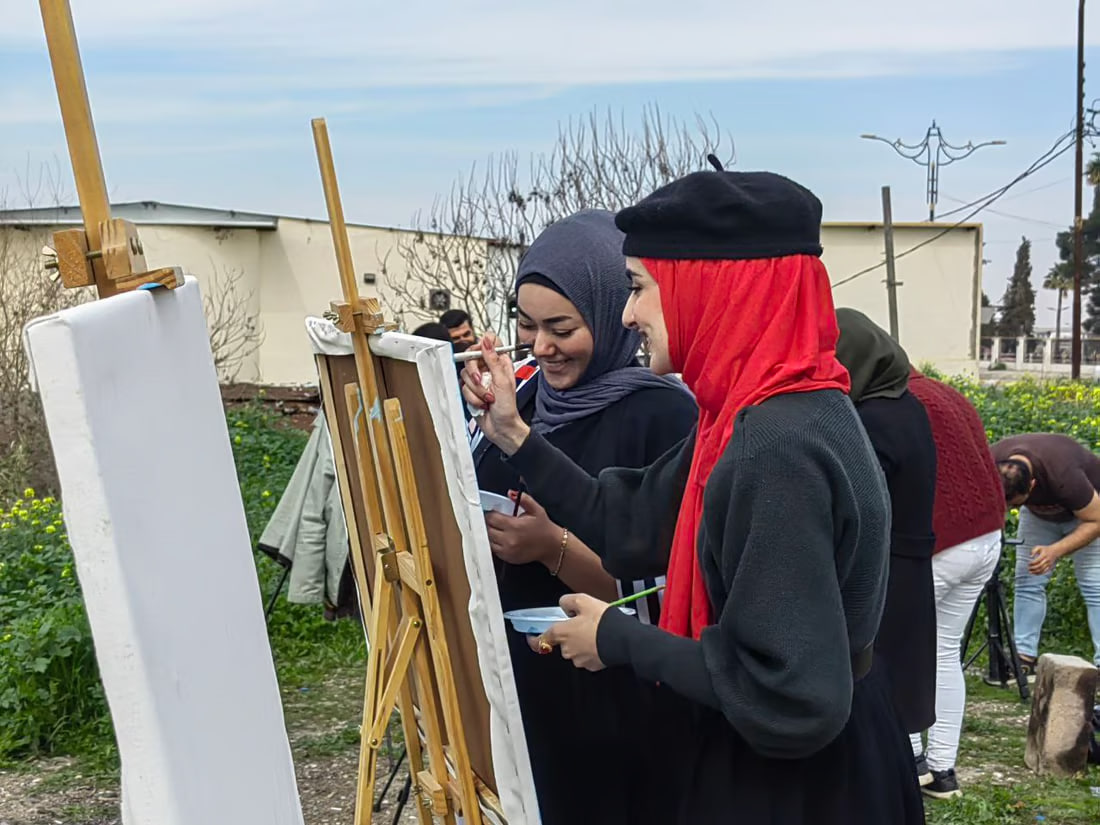 Mosul hosts open-air art symposium highlighting heritage, reconstruction