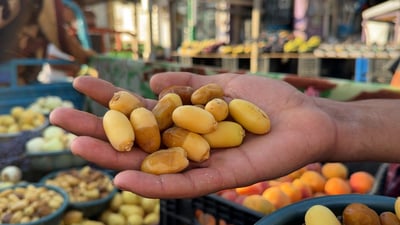 وأنزلت البصرة أرطابها.. الحلاوي 20 ألف دينار في شارع بشار وبدأ طبخ الخلال بالدبس