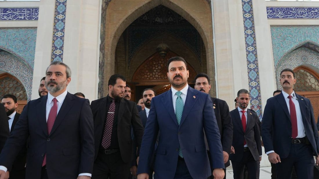 صور: الزيدي داخل أروقة مرقد السيدة زينب والجامع الأموي بدمشق