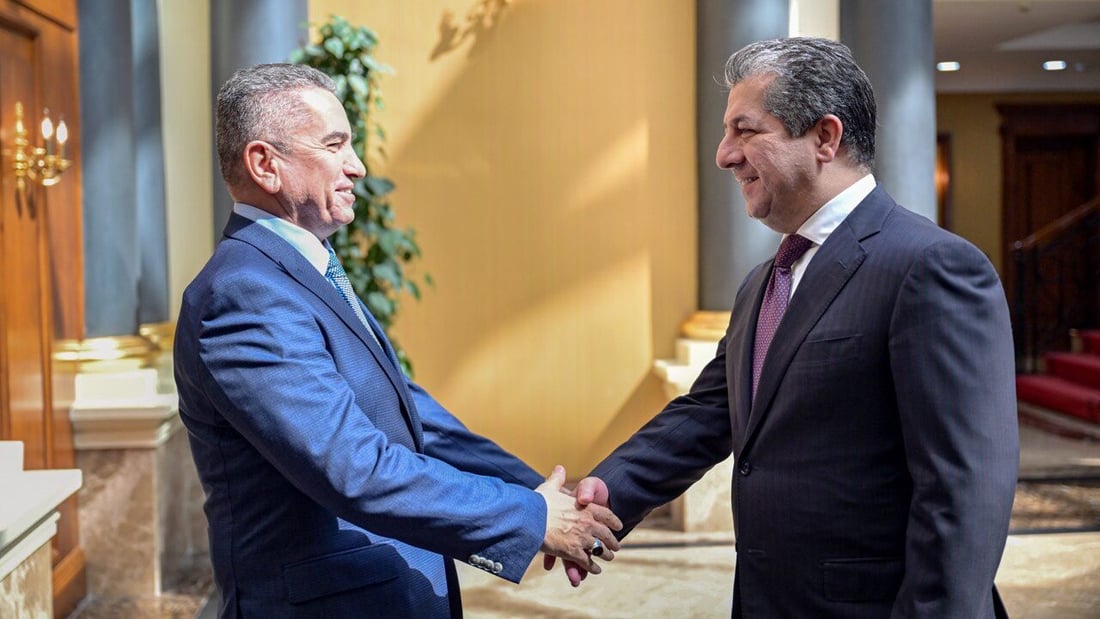 مسرور بارزاني يستقبل عدنان الزرفي ويبحث معه التحضيرات للانتخابات المقبلة