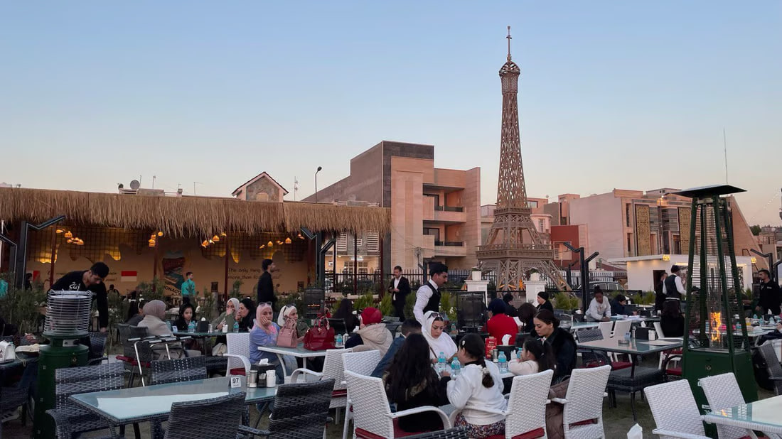 Baghdad restaurant introduces unique experience with Eiffel Tower replica