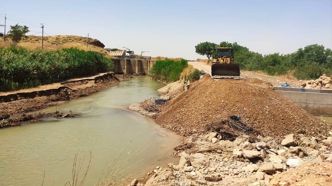 ئاو بۆ زەوی کشتوکاڵییەکانی ئەوبەری سیروان گەڕایەوە