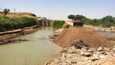 ئاو بۆ زەوی کشتوکاڵییەکانی ئەوبەری سیروان گەڕایەوە
