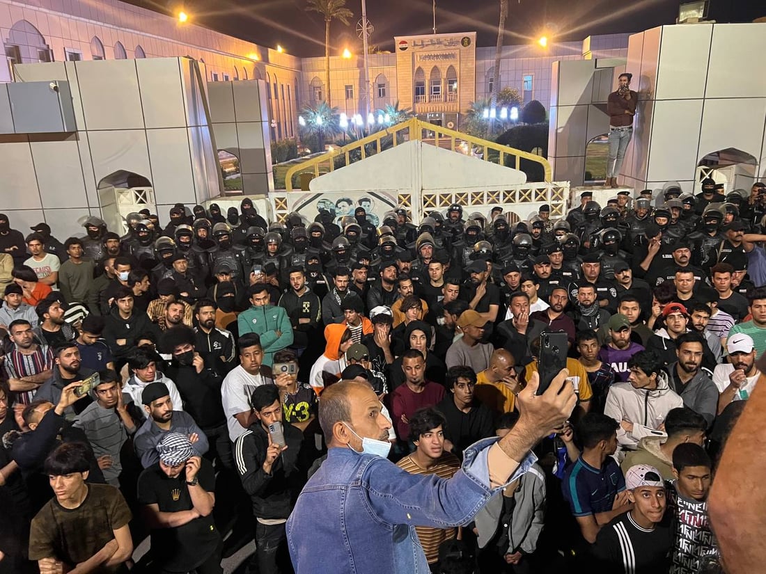 صور: تظاهرة ليلية حاشدة في الكوت تطالب بالانفصال الإداري وحصة من الأمن الغذائي
