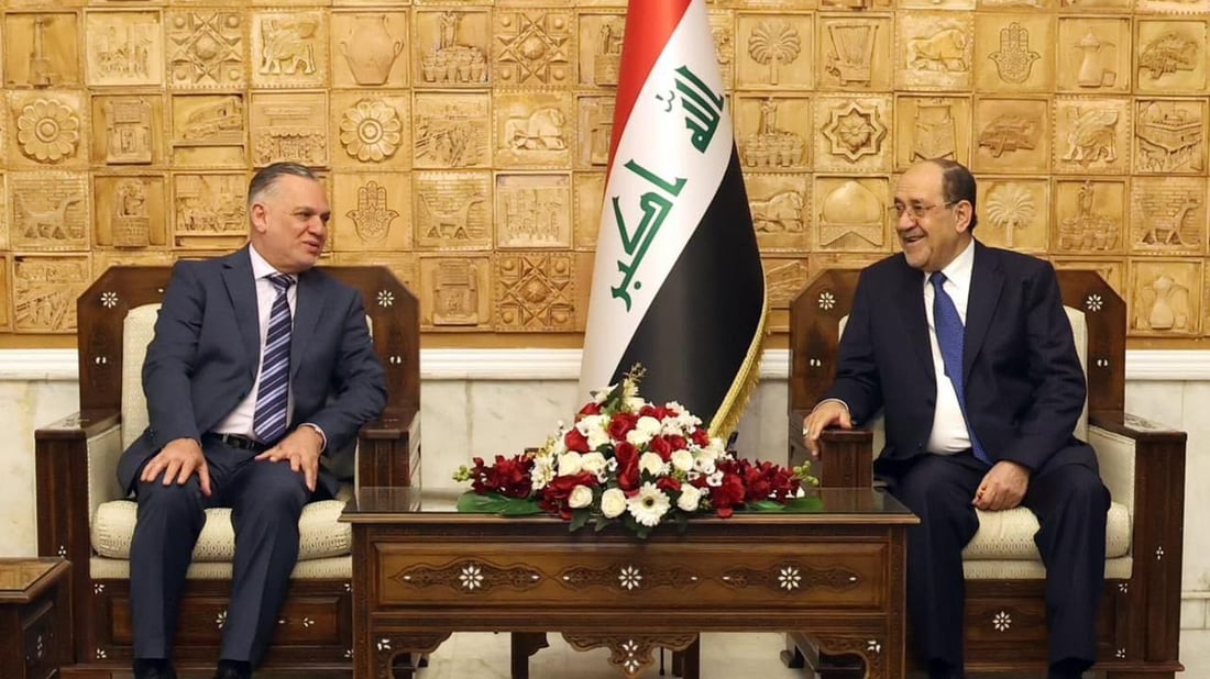 Sudani bloc chief meets Maliki, urges Kurds to resolve presidency