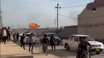 هجوم مسيرات على الفرقة 14 بالجيش العراقي في مخمور