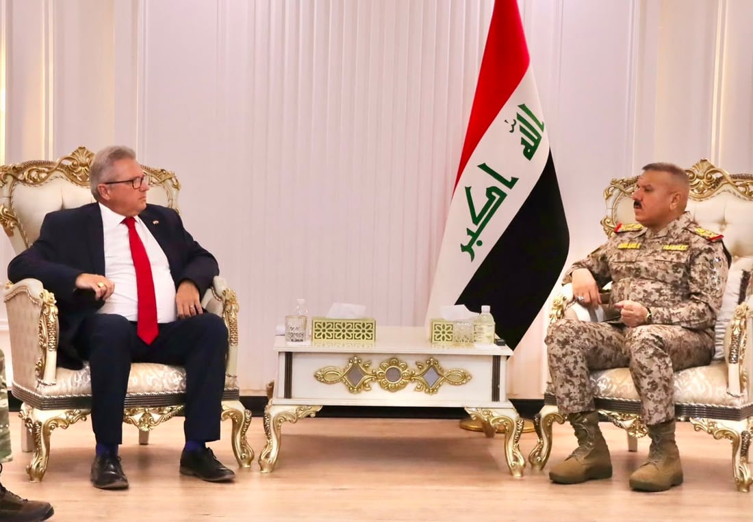 الشمري للقائم بأعمال بريطانيا وسفير تركيا: التحالف الدولي يغادر بنهاية أيلول