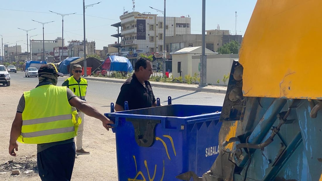 صور: البصرة تجلي شوارع مركز المدينة وتودع عاشوراء