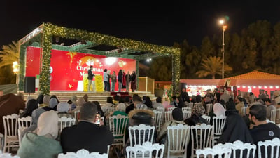 Basra’s first Christmas market becomes a festive family destination