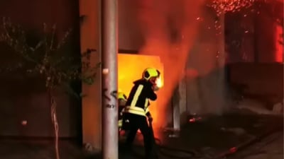 لە سۆران سۆبەی دار دوکانێکی سووتاند