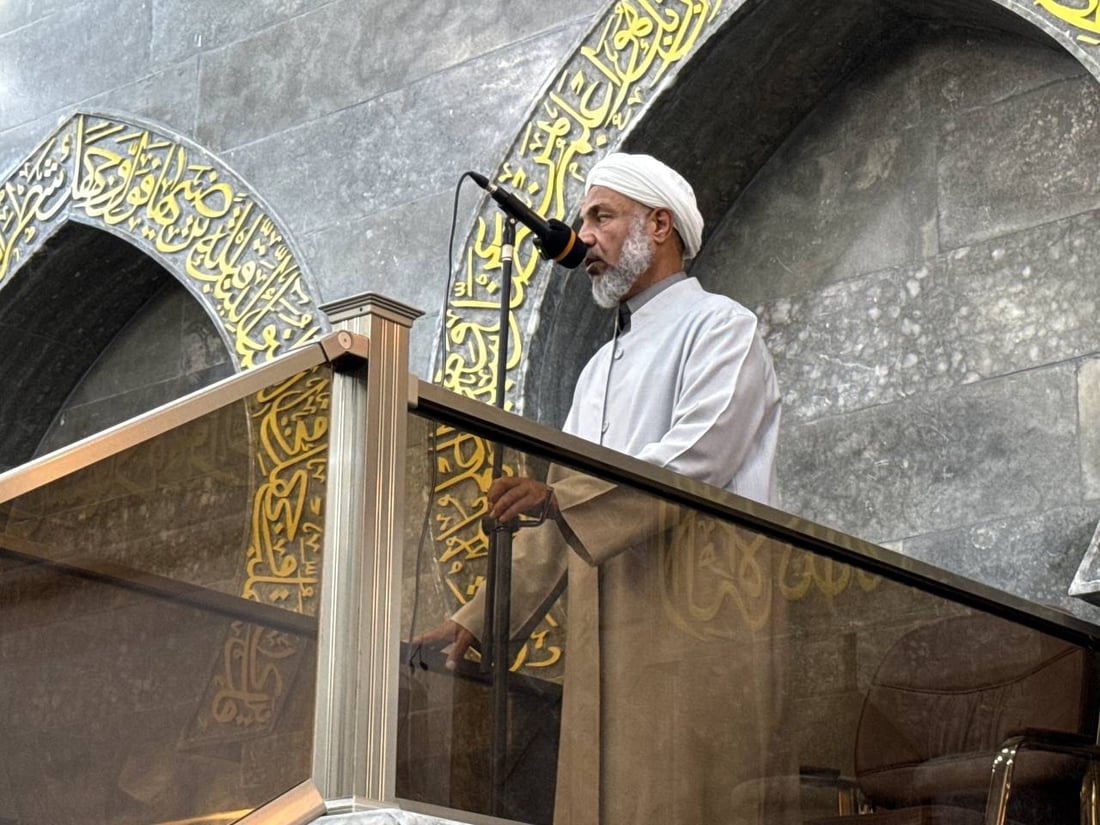 964 غطت صلوات العيد في كل العراق والختام من جامع النبي شيت بأيمن الموصل