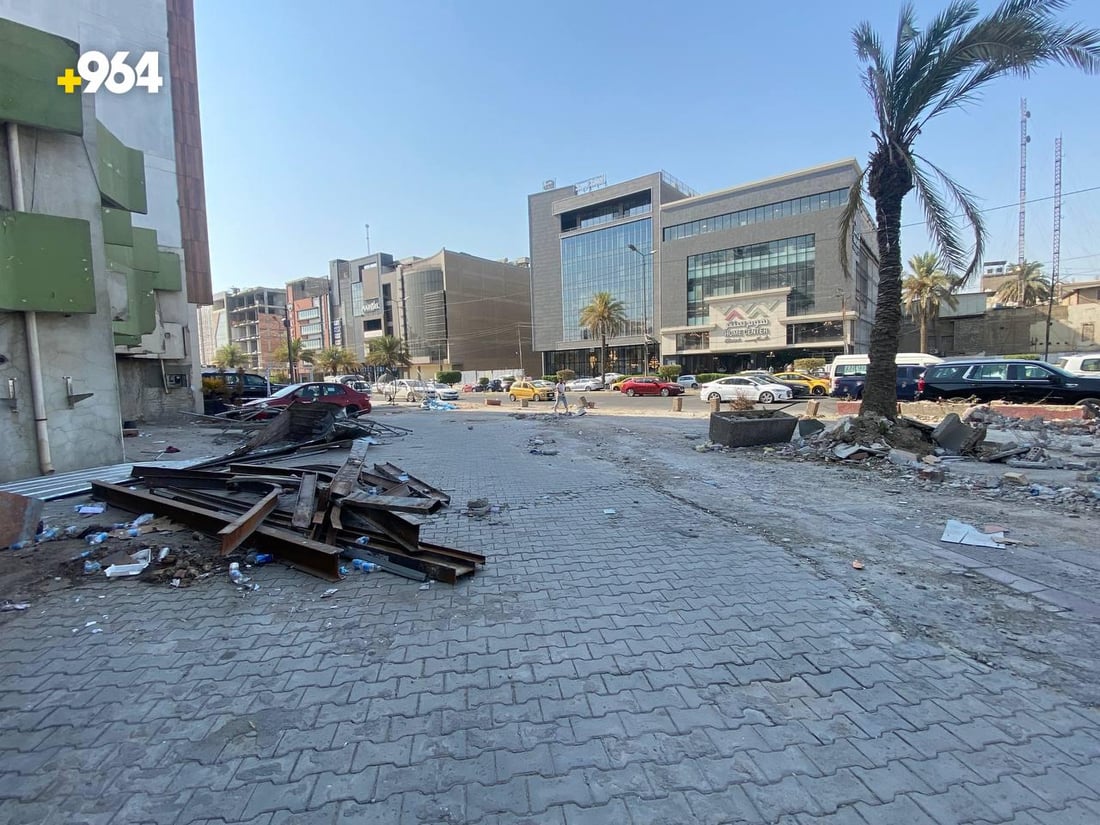 يعمل فيه 50 خريجاً.. “ملك المشويات” في المنصور جرفته الشفلات وأزيل إلى الأبد (صور)
