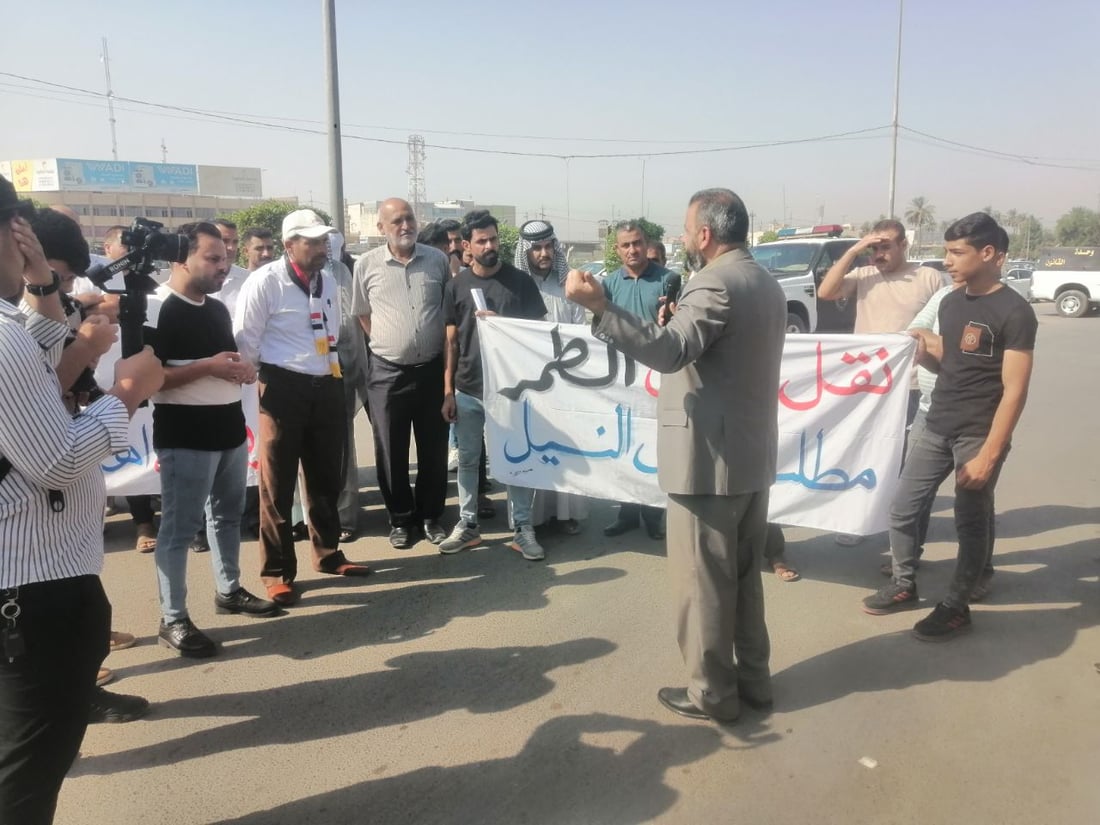 تظاهرة غاضبة لإغلاق مكب “الصياحية” في النيل.. والبلدية تقر: لا حلّ الآن! (صور)