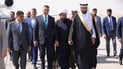 وزير الحج السعودي في البصرة والعيداني باستقباله