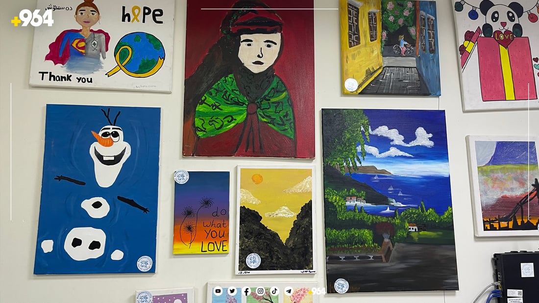 منداڵانی نەخۆشخانەی هیوا دڵخۆش دەکرێن