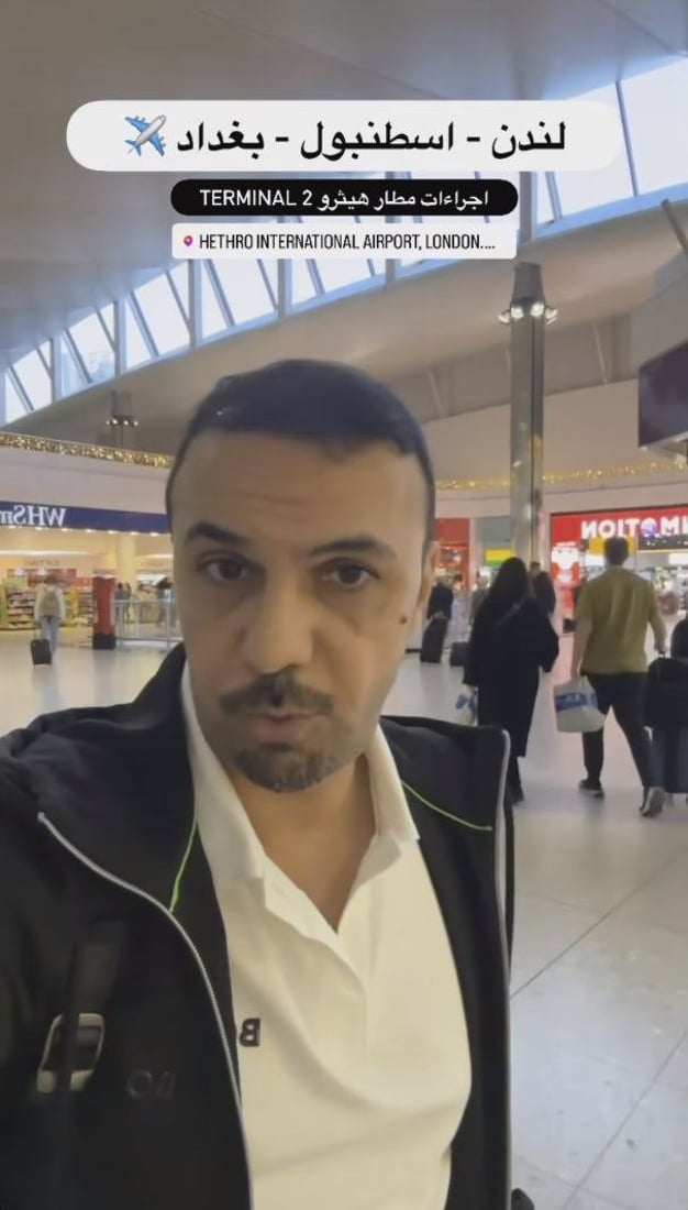 الإعلامي القطري خالد جاسم إلى بغداد.. لم يفصح عن ما في جعبته