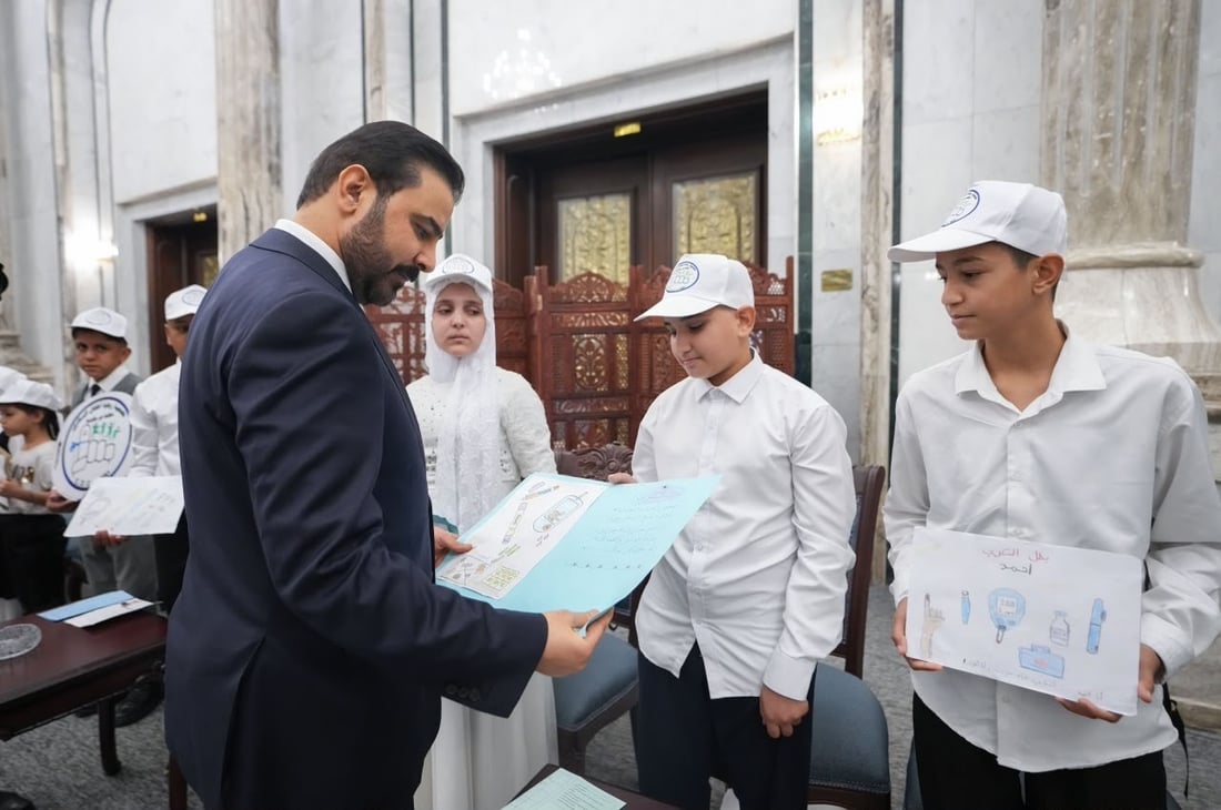 الزيدي يفتح أبواب القصر لأطفال السكري ويعد برعايتهم وتأمين علاجاتهم