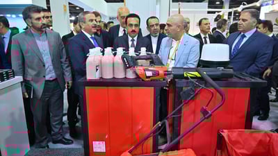 حەوتەمین پێشانگای نێودەوڵەتی پیشەسازیی و کەرستەی بیناسازیی لە هەولێر كرایەوە