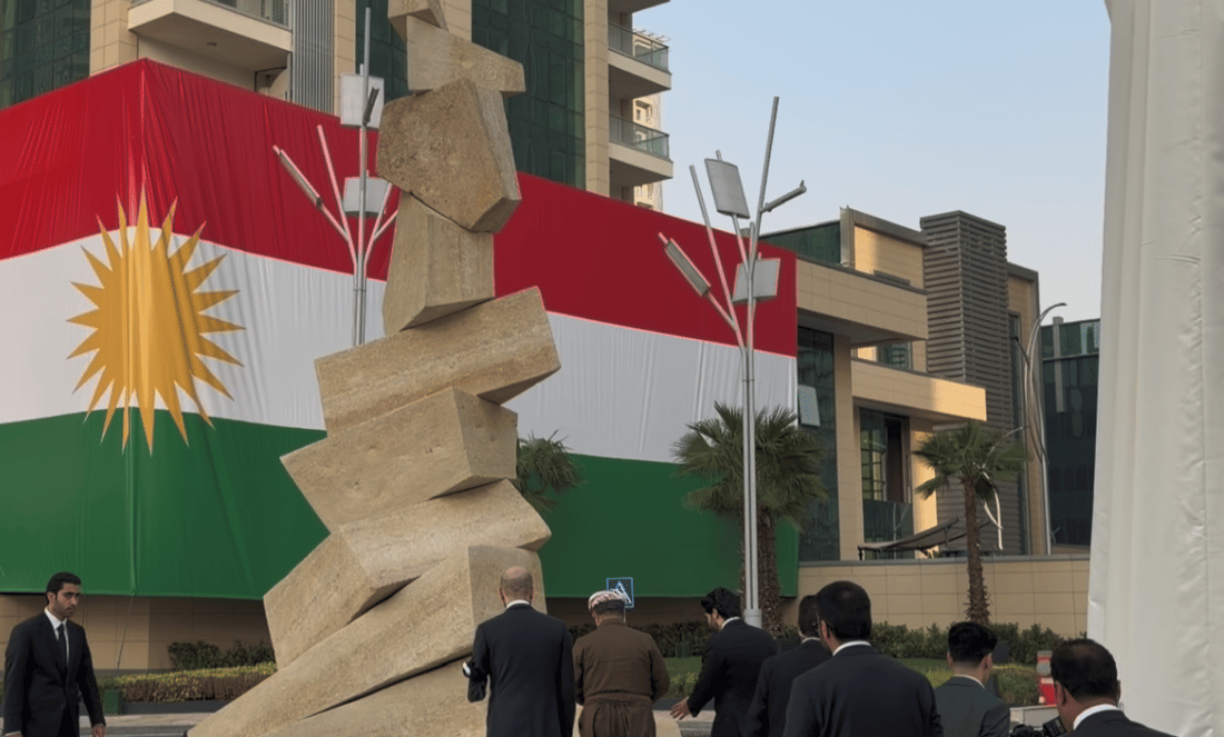 پەیکەرێک بۆ یادی پێشڕەو دزەیی دروستکرا