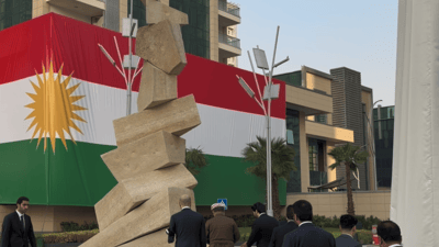 پەیکەرێک بۆ یادی پێشڕەو دزەیی دروستکرا