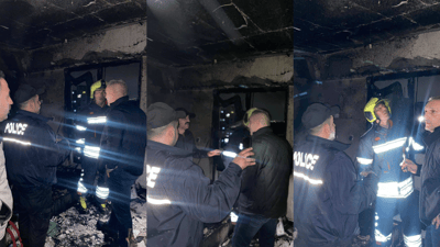 لە دهۆک شوقەیەک ئاگریگرت