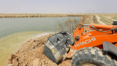 چەندین حەوزی ماسی لە دیالە روخێندران