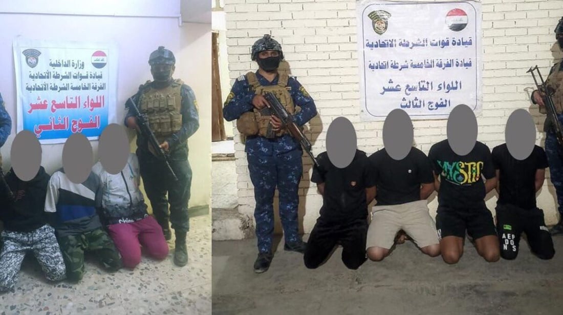 بغداد: الشرطة اعتقلت 7 أشخاص مزقوا دعايات انتخابية في “حي أور”