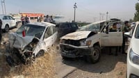 Traffic incident involving four cars in Kirkuk injures nine