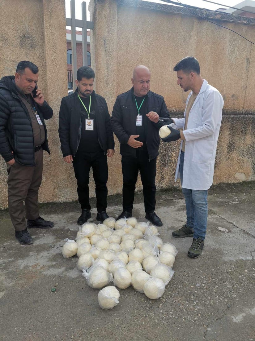 چەورییە ناتەندروستەکەی ناو بازاڕی هەڵەبجە دەستیبەسەرداگیرا و لەناوبرا