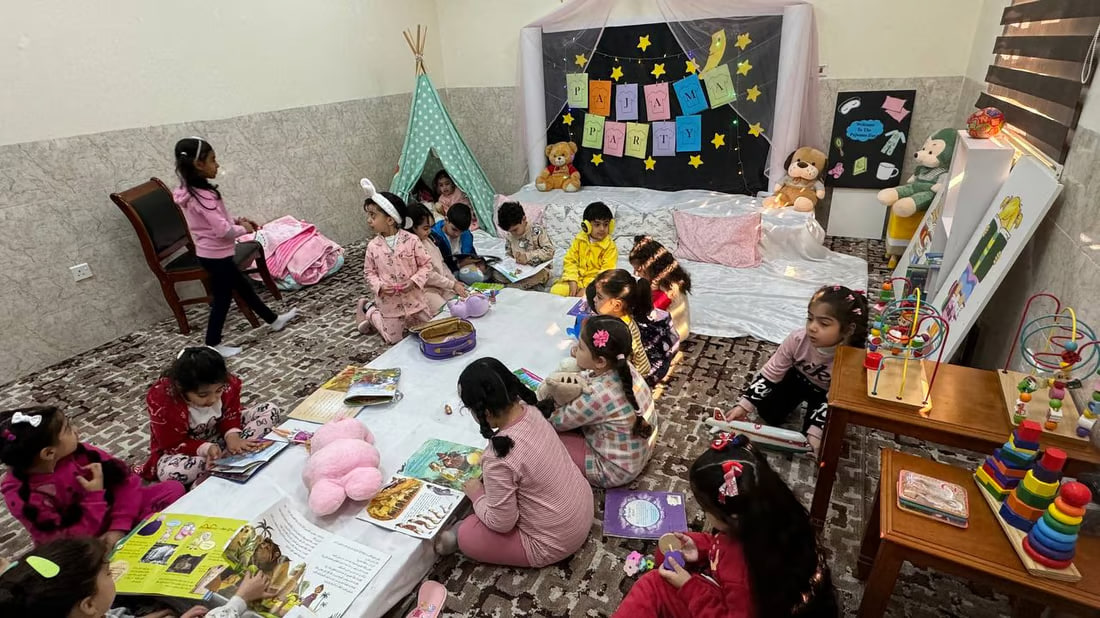 Pajama Party at ‘Roots of Love’ Kindergarten introduces children to sleep etiquette and life skills
