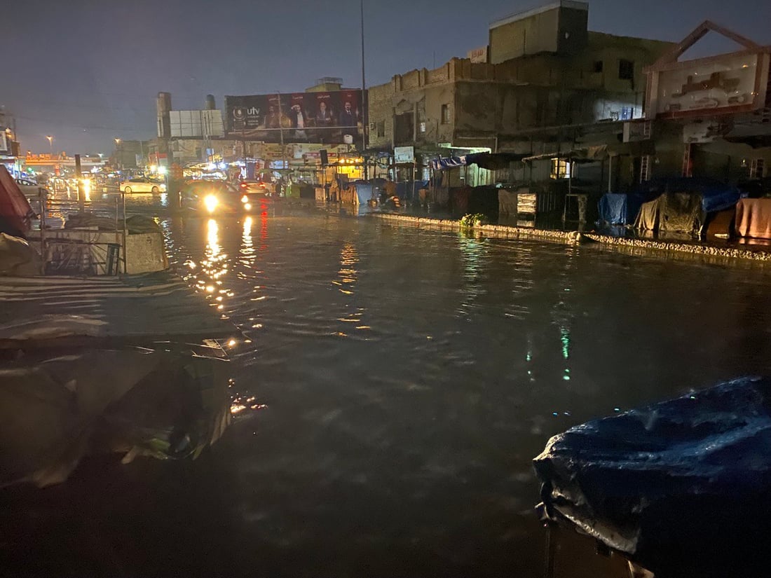 أمطار البحر المتوسط أنقذت الأهوار.. والناصرية غرقت مرتين بالحالوب وإضراب البلدية