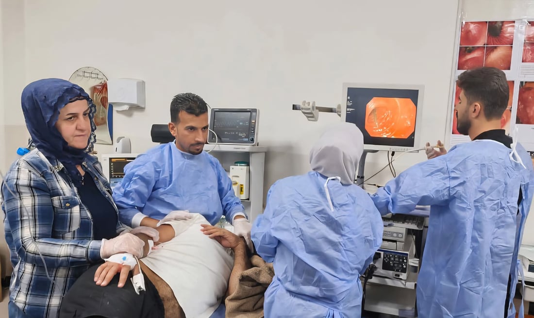 بزمارێک لە گەروی هاوڵاتییەک دەرهێنرا