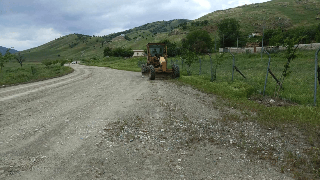 چاڵوچۆڵی رێگای چەند گوندێکی پێنجوێن پڕکرایەوە