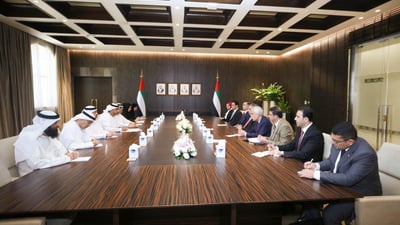 فائق زيدان يبحث مع وزير العدل الإماراتي تسليم المطلوبين واسترداد الأموال