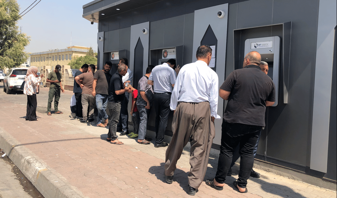 Some Erbil ATMs struggle with cash withdrawal surge