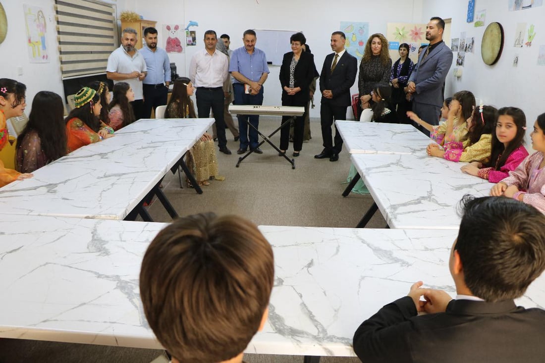 سەنتەرێك لە خورماڵ بۆ منداڵان كرایەوە