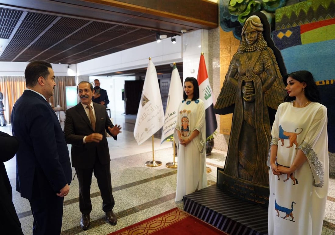 السوداني أمام “سيدات الأرض”: خطط لتوفير فرص عمل للمرأة العراقية