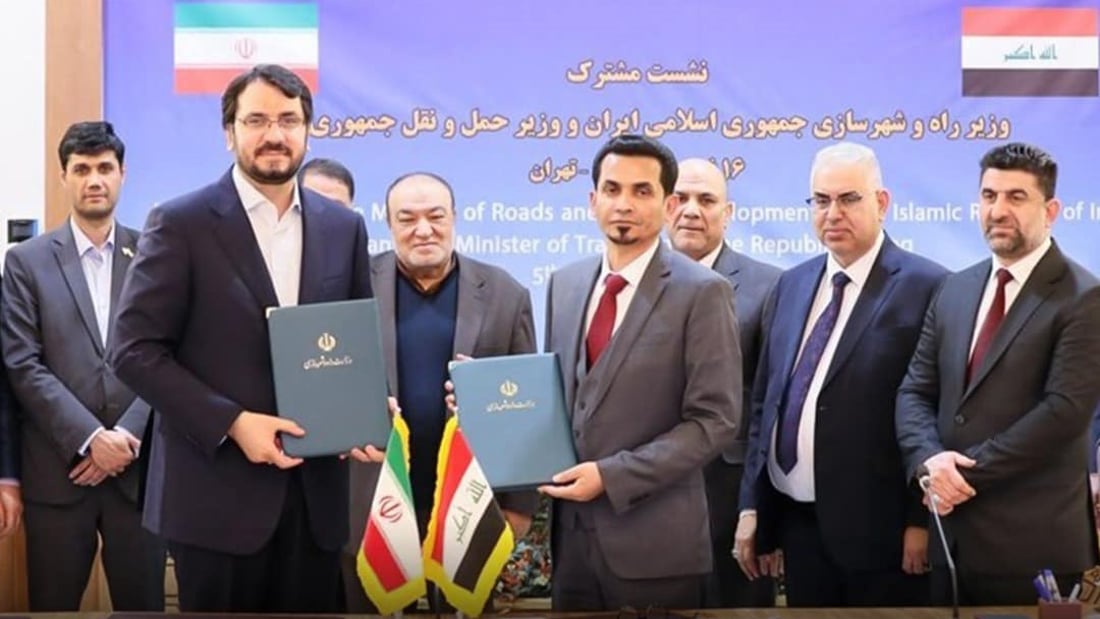 بغداد وطهران تحسمان الربط: سكة حديد بين البصرة والشلامچة