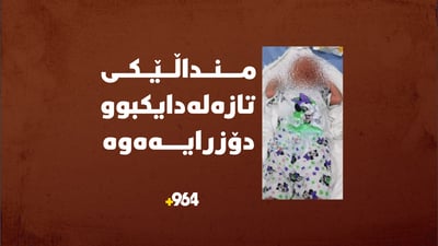 منداڵێکى تازەلەدایکبوو دۆزرایەوە